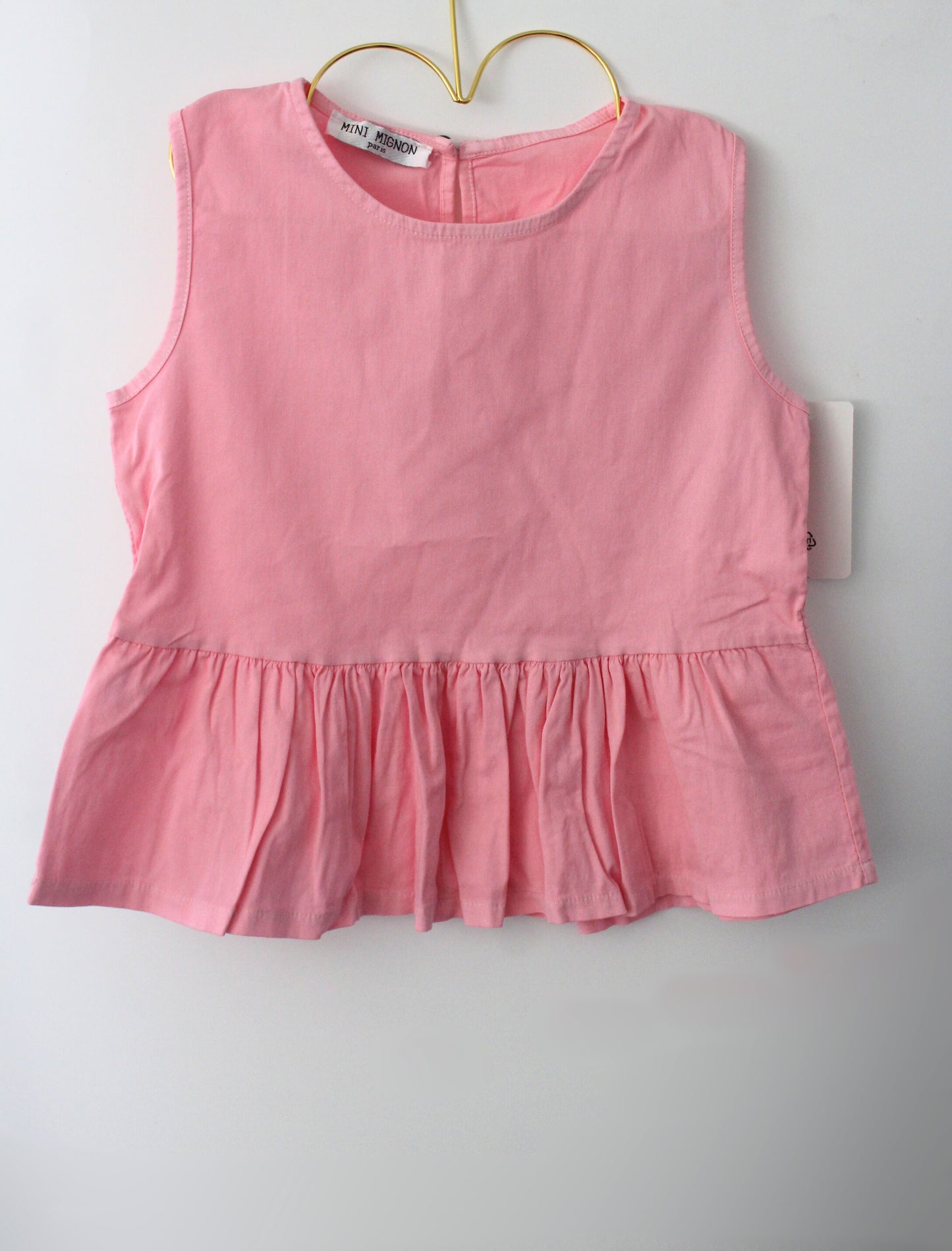 Sleeveless cotton top (meerdere kleuren beschikbaar)
