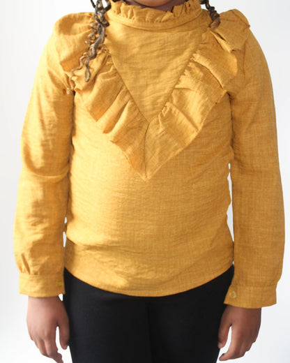 Ruffle blouse